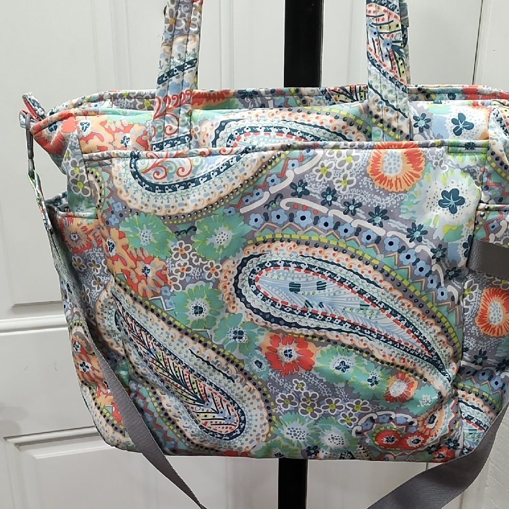Vera Bradley Multicolor Paisley Baby Bag/Tote - Picture 5 of 13